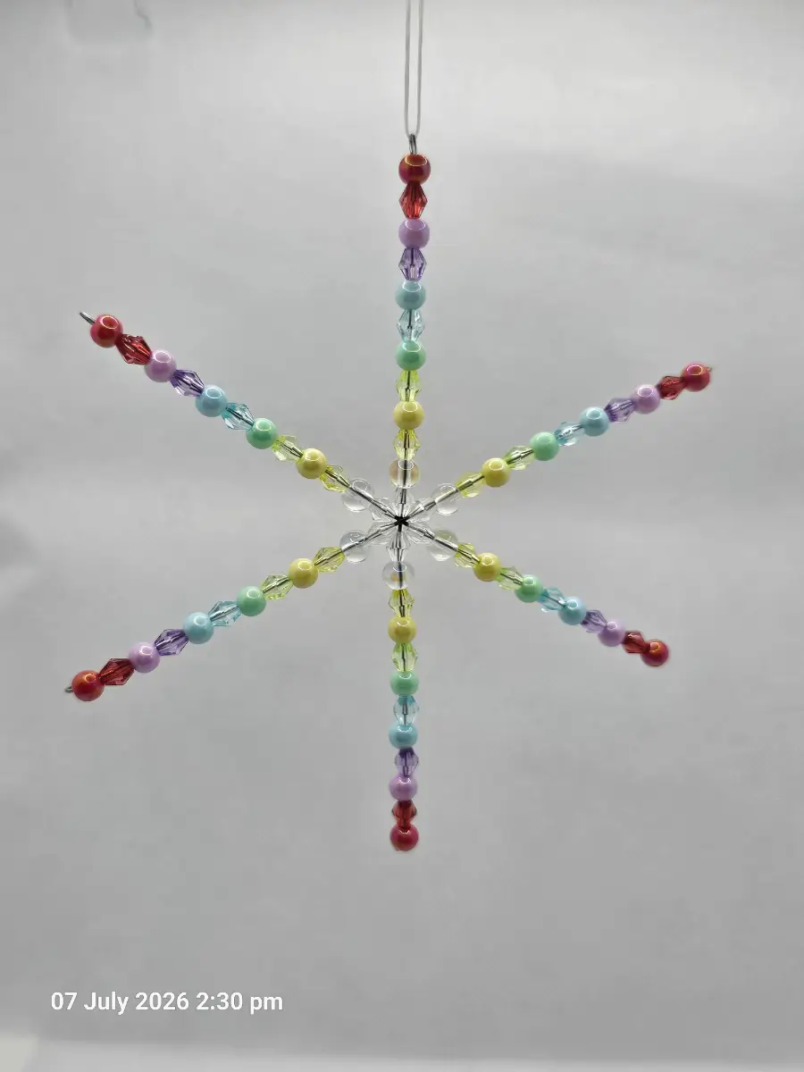 Large handmade star/snowflake