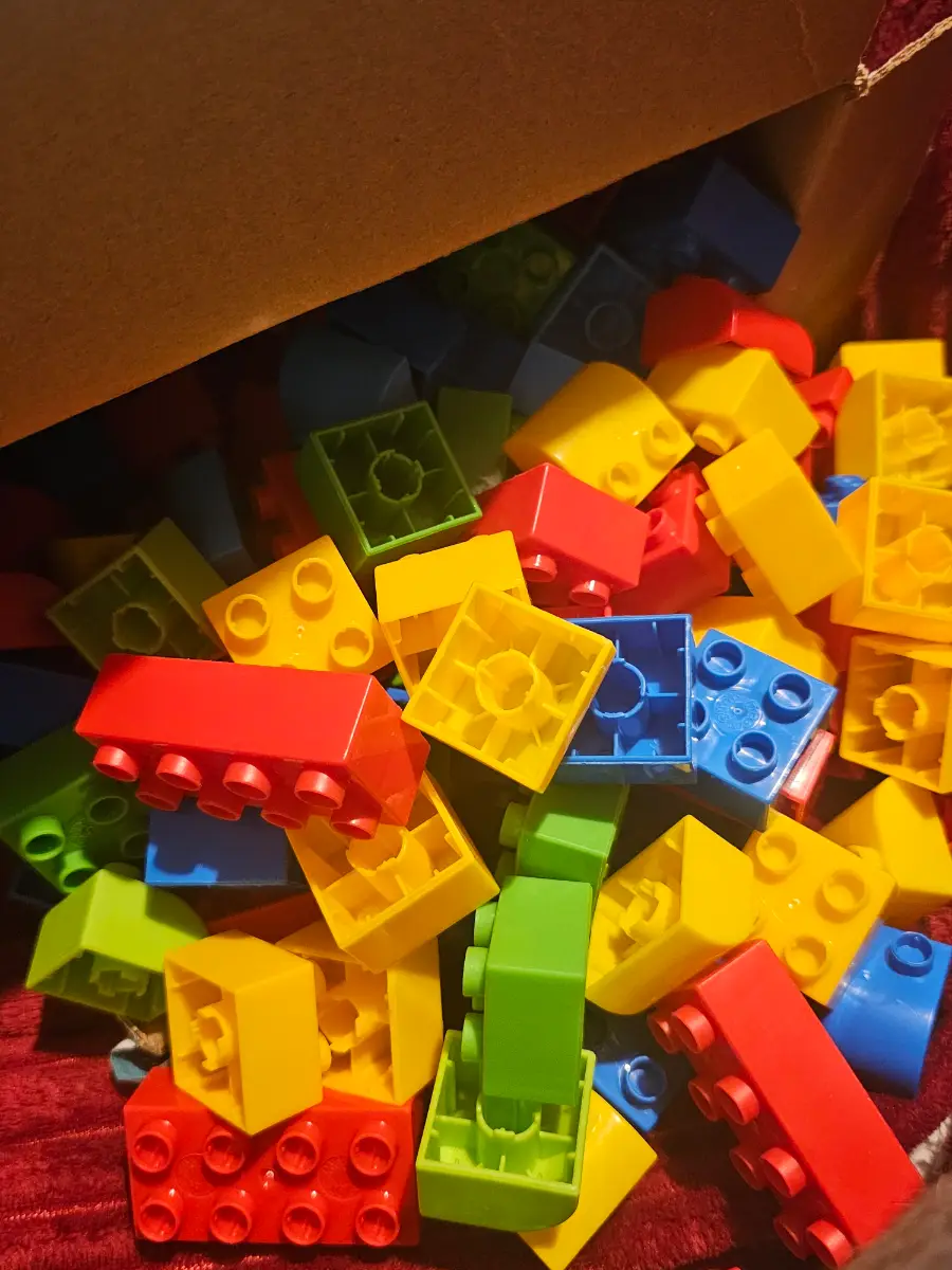 740g Mega Bloks Mixed Blocks Building Bricks