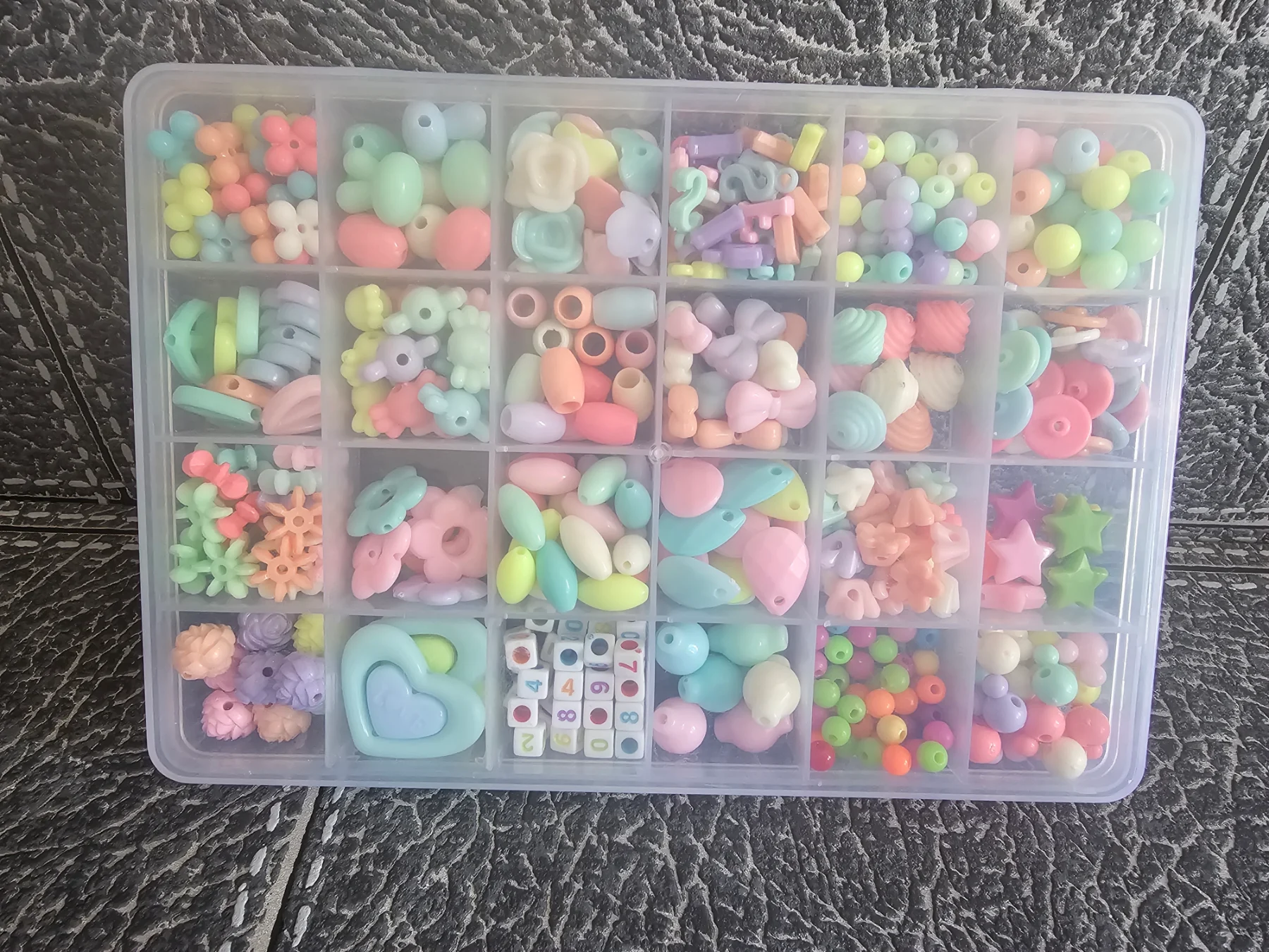 NEW Multi Coloured Beads Different Designs For Jewellery Making