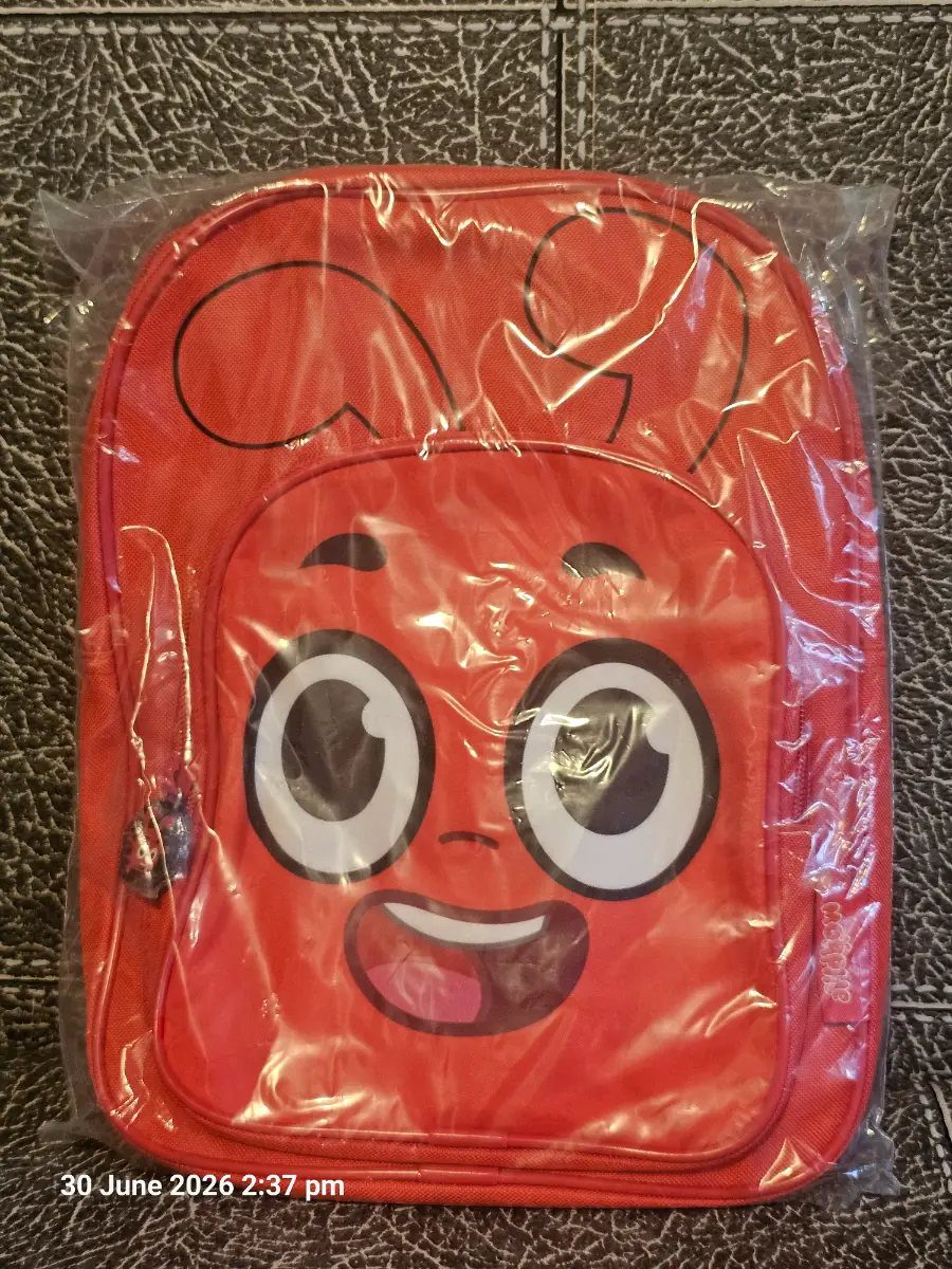 Morphle kids bag backpack red