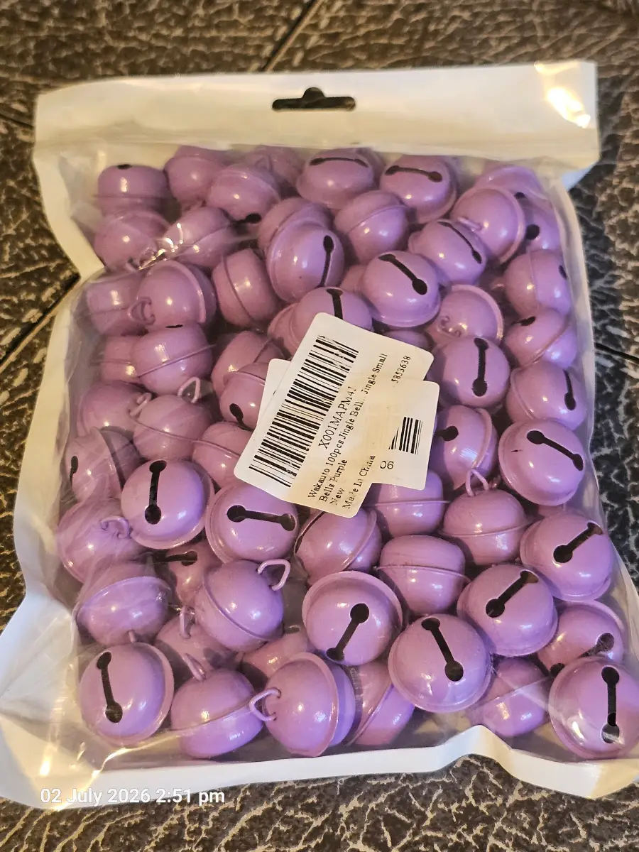 100 Purple Bells New