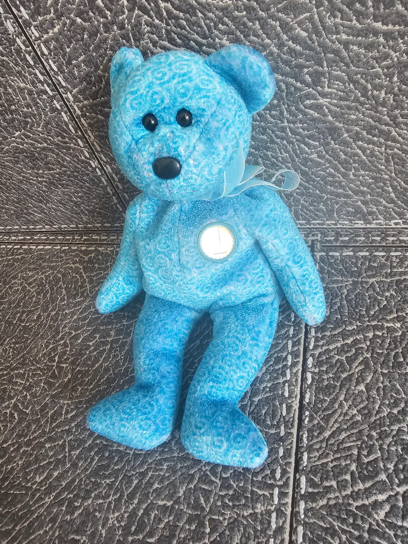 Ty Beanie Teddy Bear Baby Classy Retired Vintage 2001