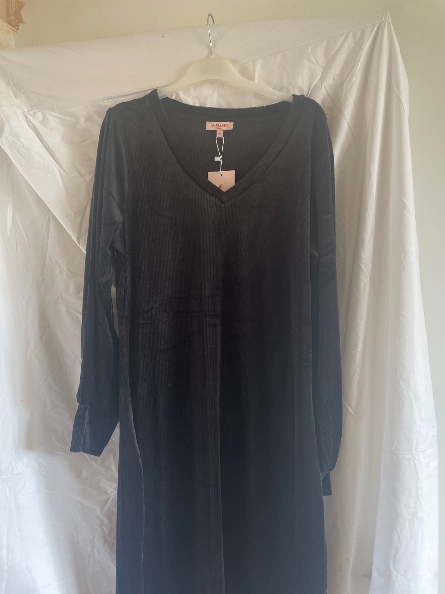 La marey satin dress