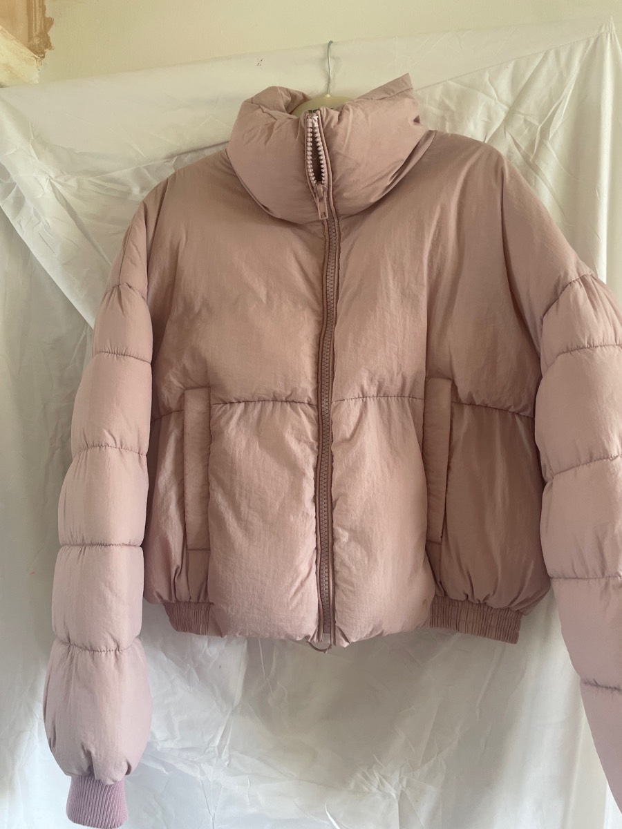 Boohoo puffer jacket size 8