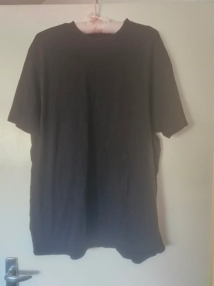 Primark Essential Black T‑Shirt | Size 2XL | Timeless Basic Staple