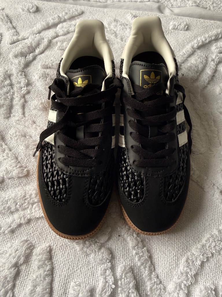 Adidas Samba Crochet style trainers