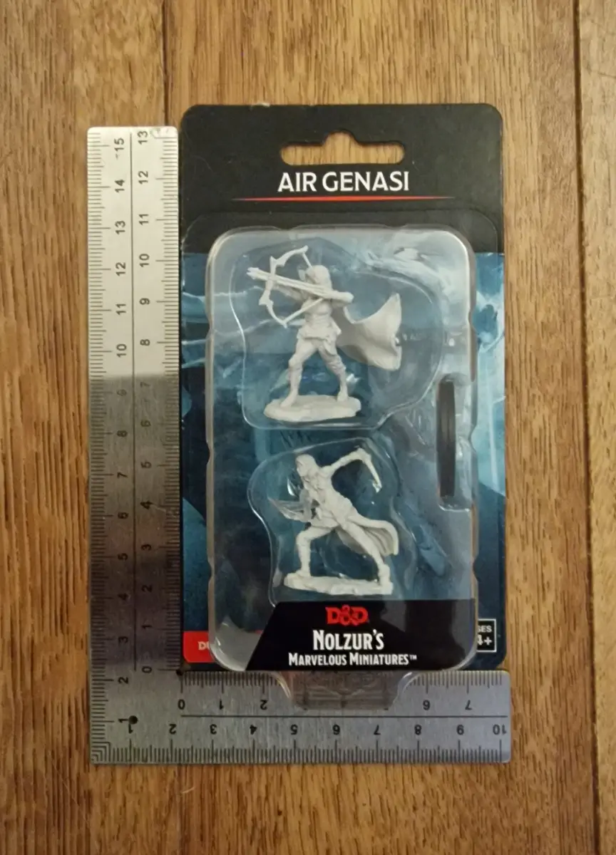 Air Genasi Dungeons and Dragons Nolzur's Marvelous Miniatures D&D DND in Pack MP