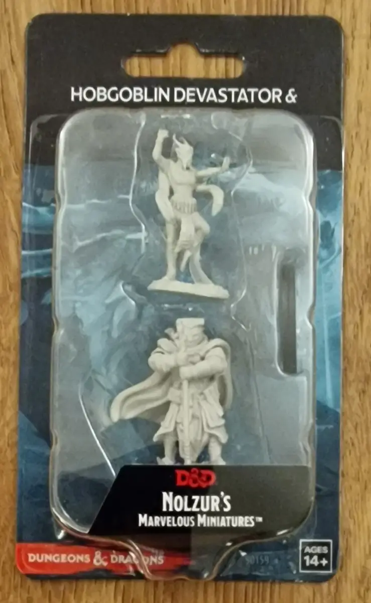 Hobgoblin Devastator & Iron Shadow Dungeons and Dragons Nolzur's Marvelous Miniatures D&D DND