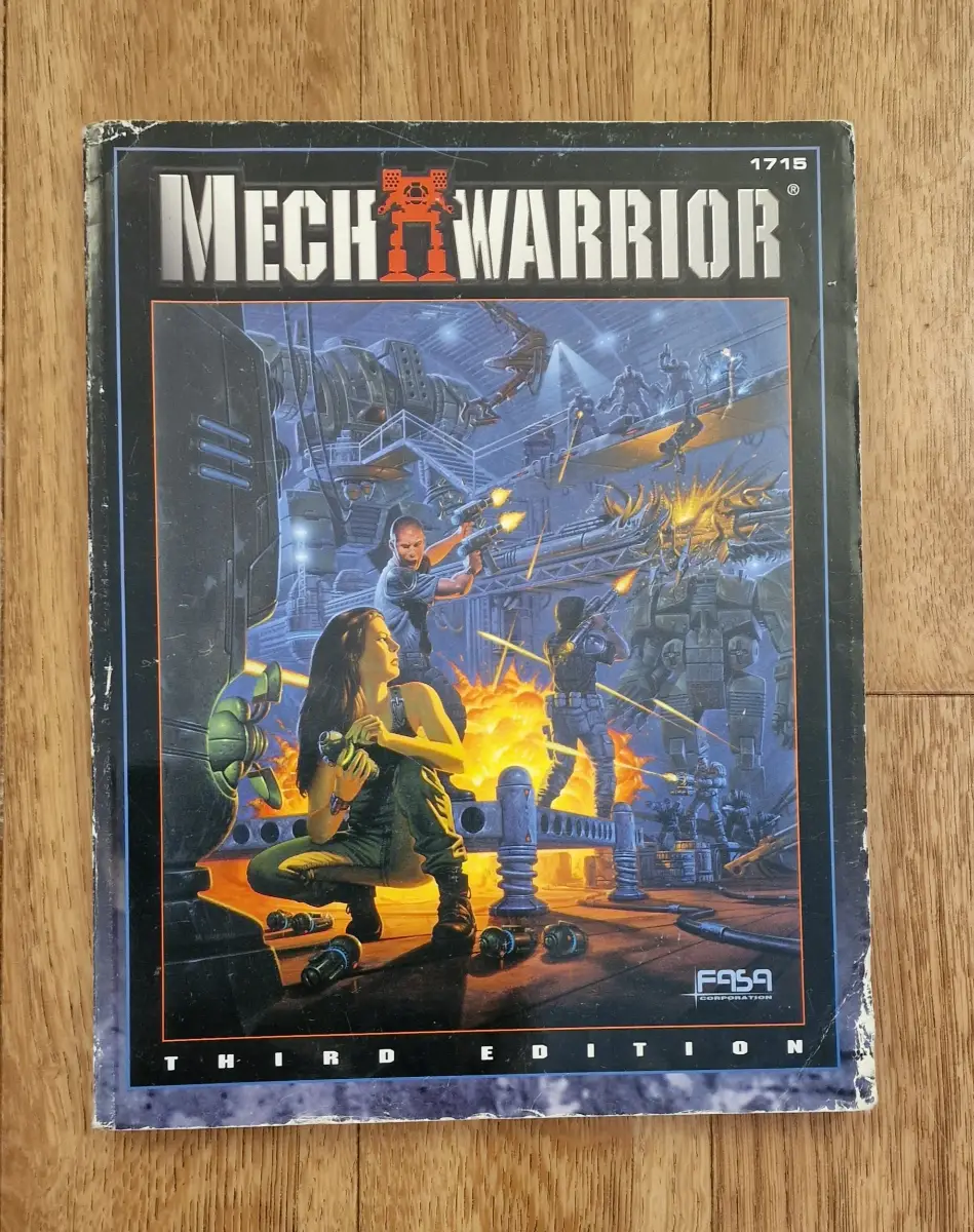 Mechwarrior 3rd Edition Rulebook Battletech
