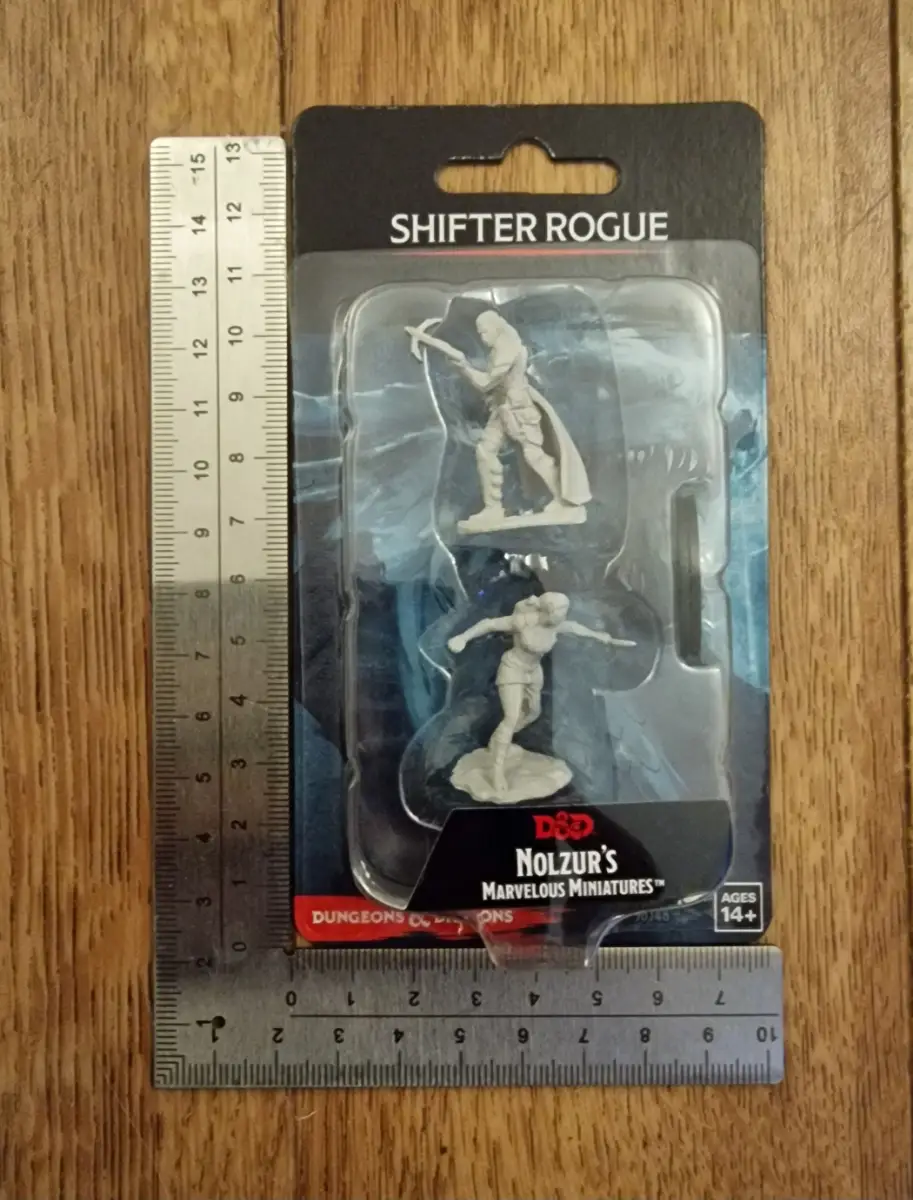 Shifter Rogue Dungeons and Dragons Nolzur's Marvelous Miniatures D&D DND in Pack MP