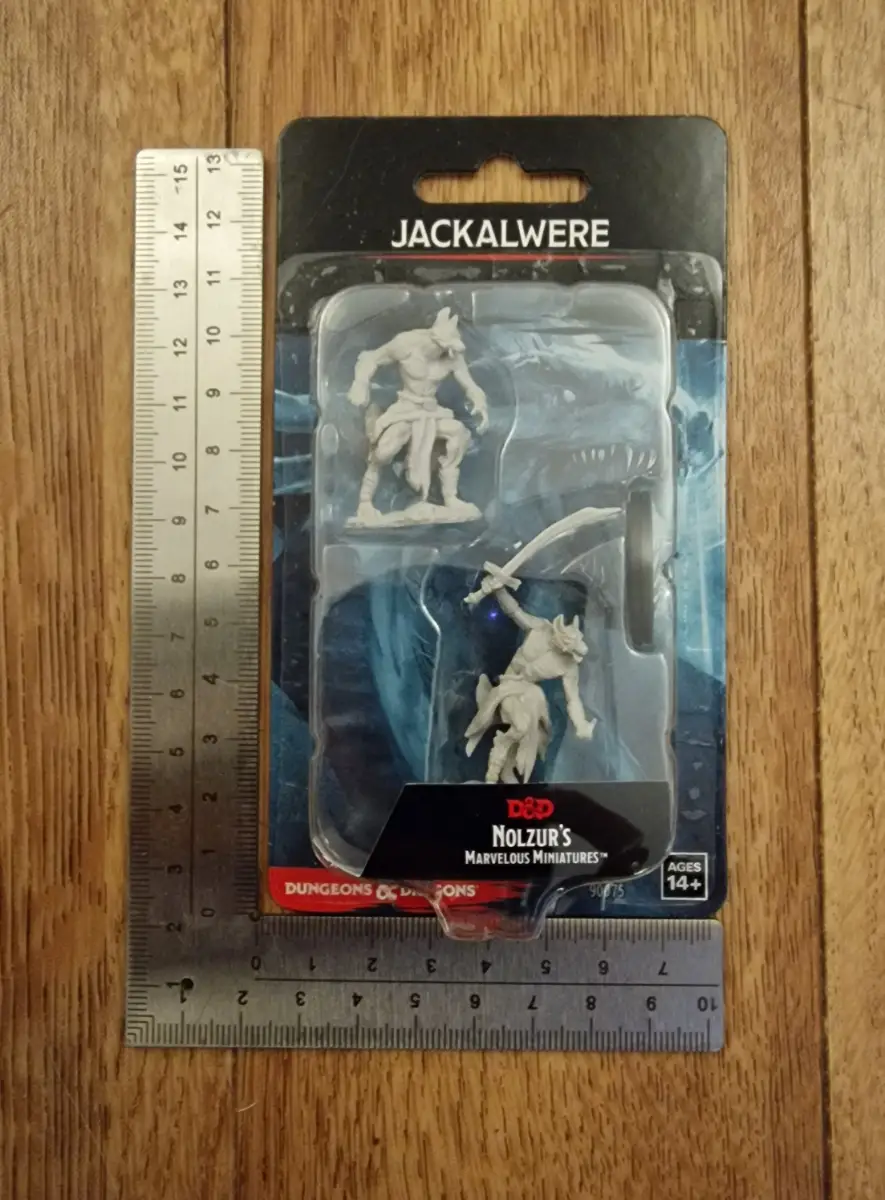 Jackalwere Dungeons and Dragons Nolzur's Marvelous Miniatures D&D DND in Pack MP