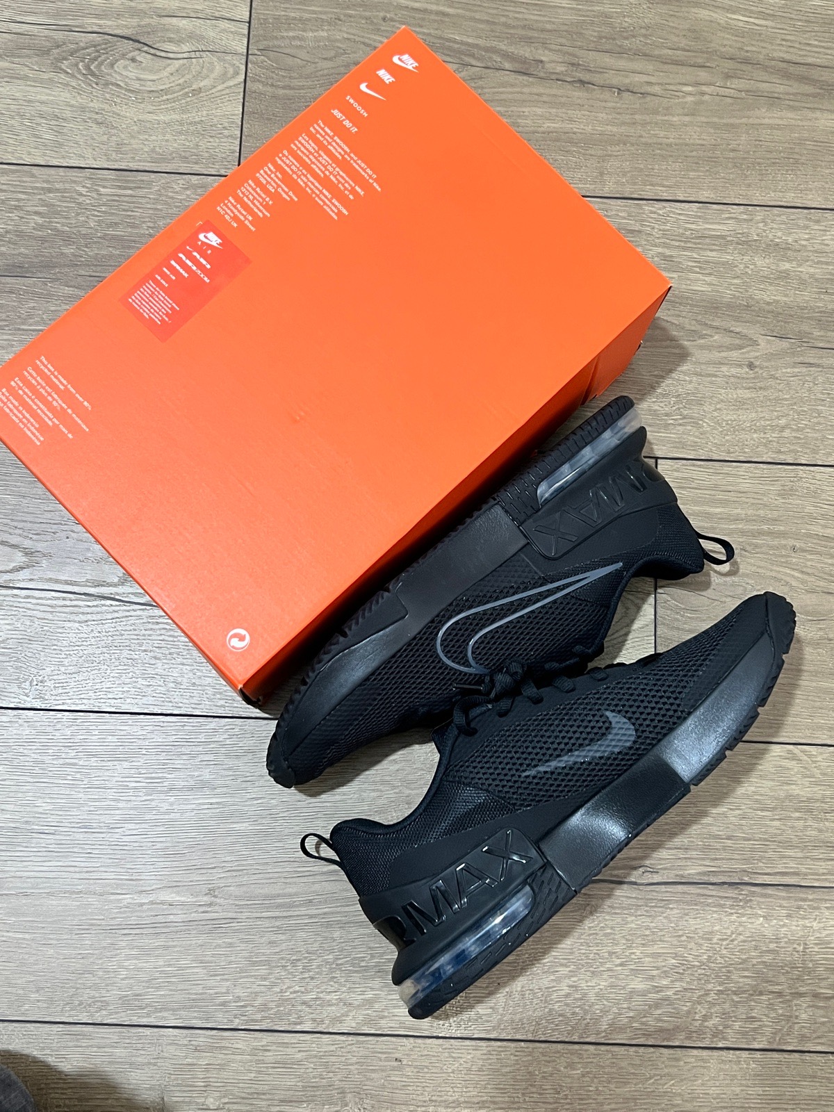 Nike Air Max Alpha Trainer 6 Black/Anthracite UK 11 – Brand New Half Box