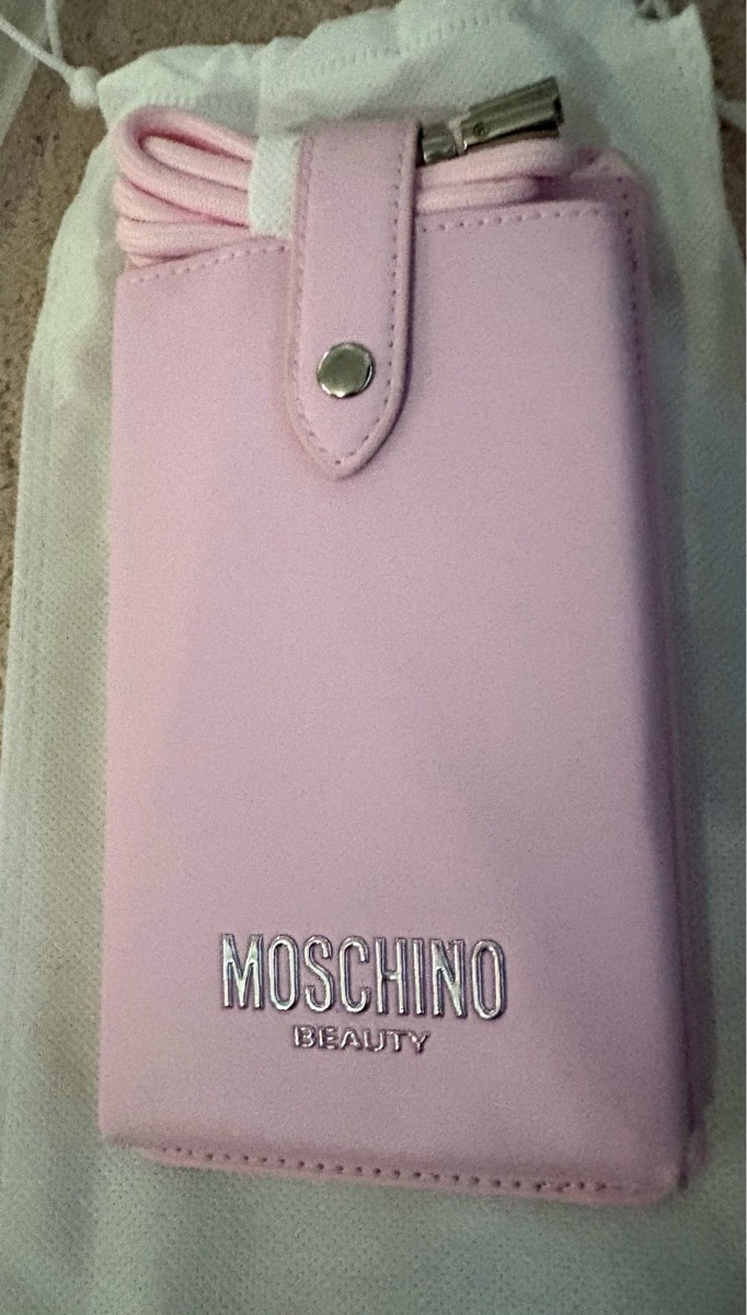 BNWT Genuine Moschino phone/card holder bag