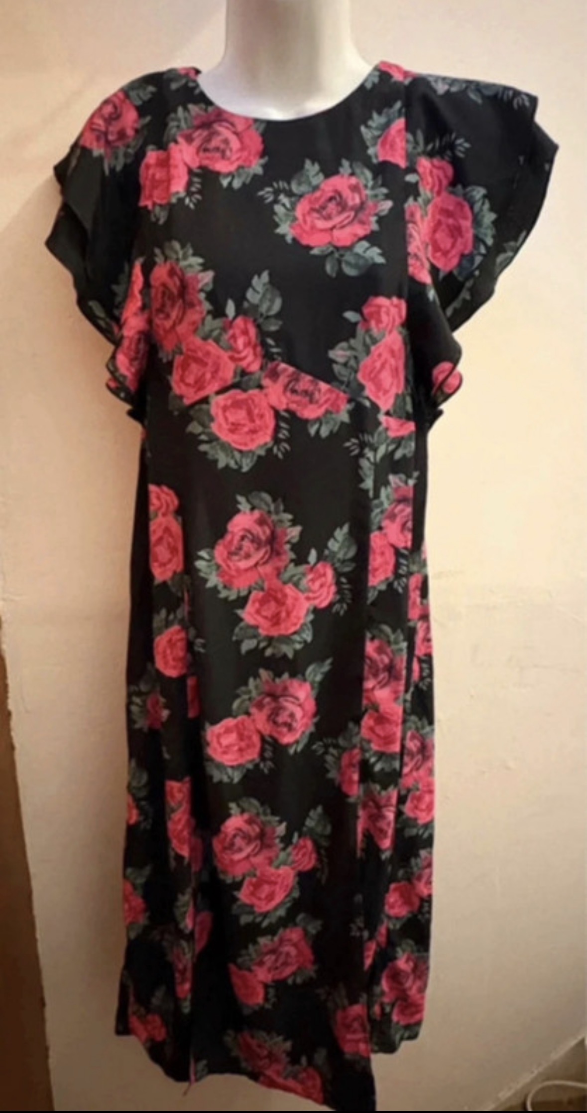 BNWT River Island PETITE midi chiffon type dress size 12
