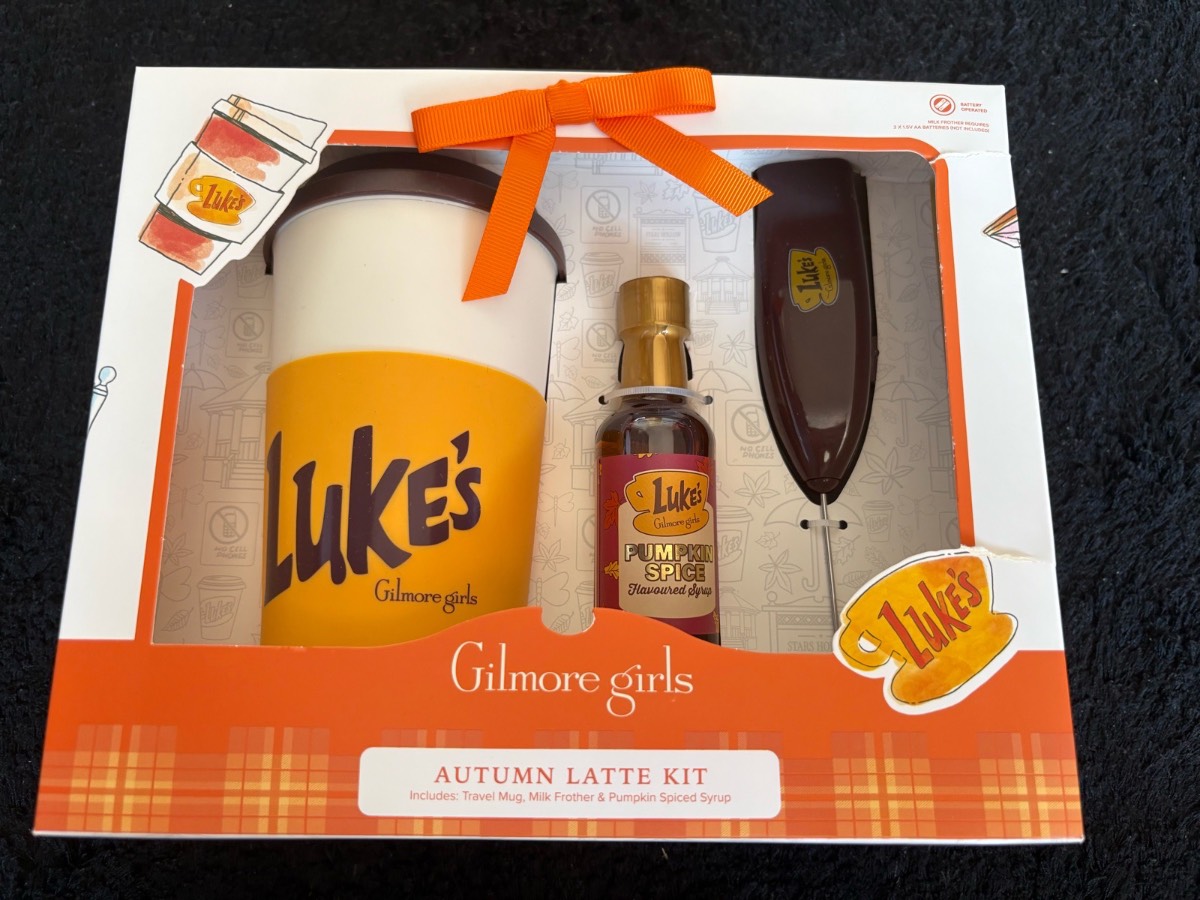 BNIB Gilmore Girls Luke’s diner autumn latte set