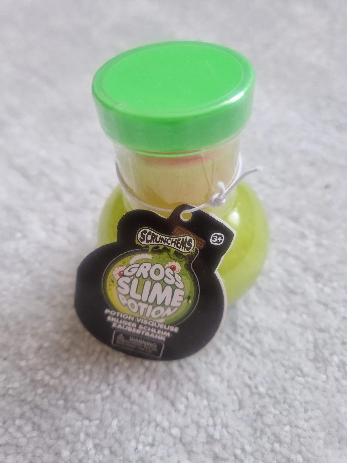 Scrunchems Gross Slime potion bottle Hallowen slime