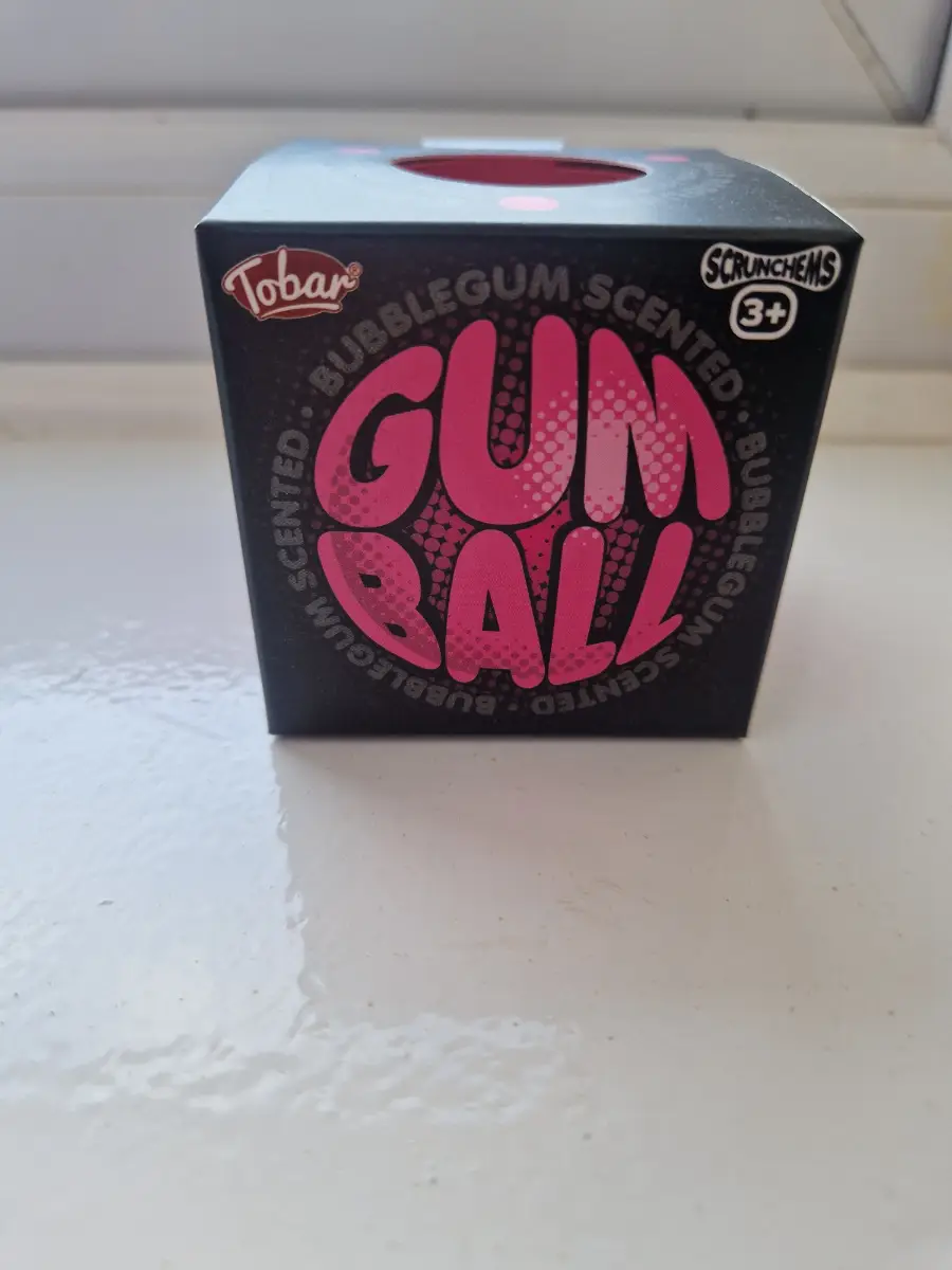 Scrunchems Bubblegum scented squishy stress balls Pink