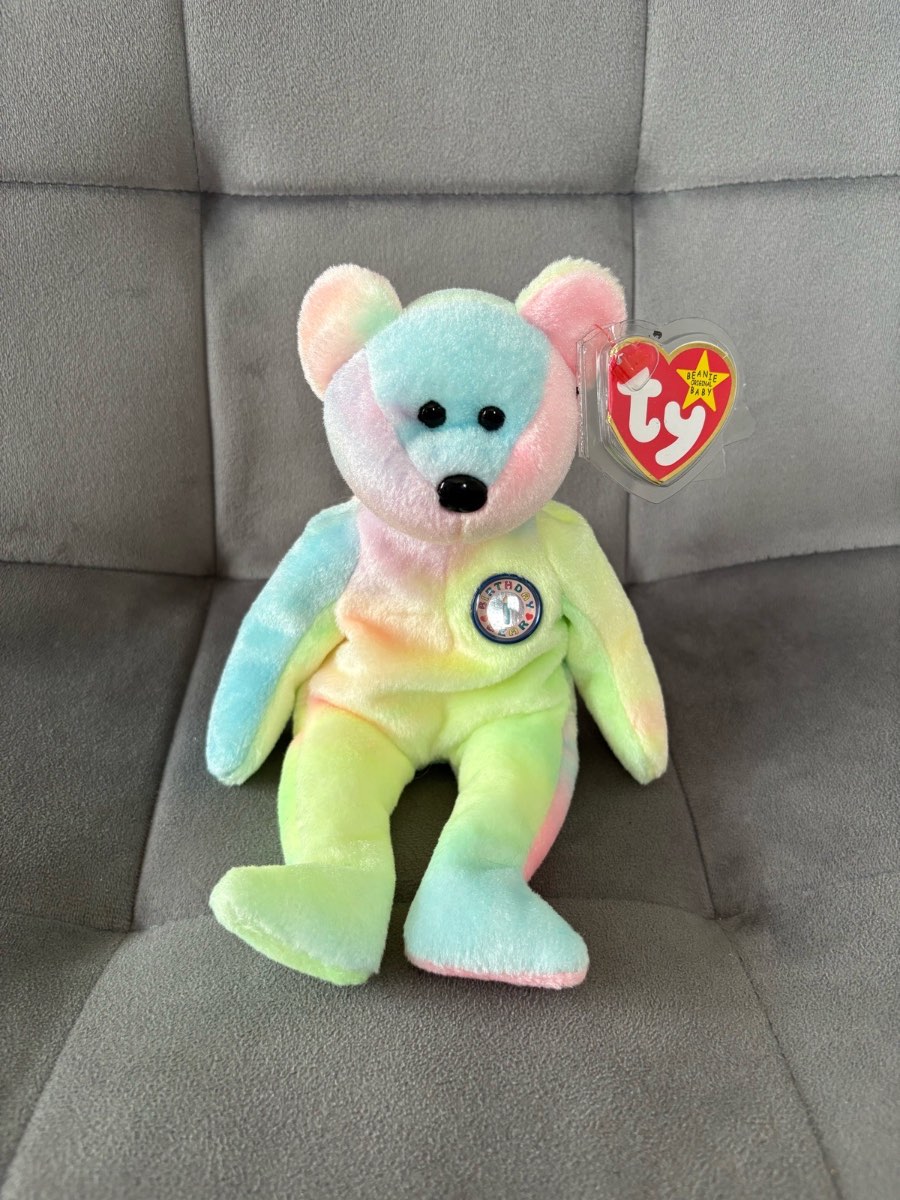 Original Ty Beanie Baby B.B Bear | With Tags | Retired