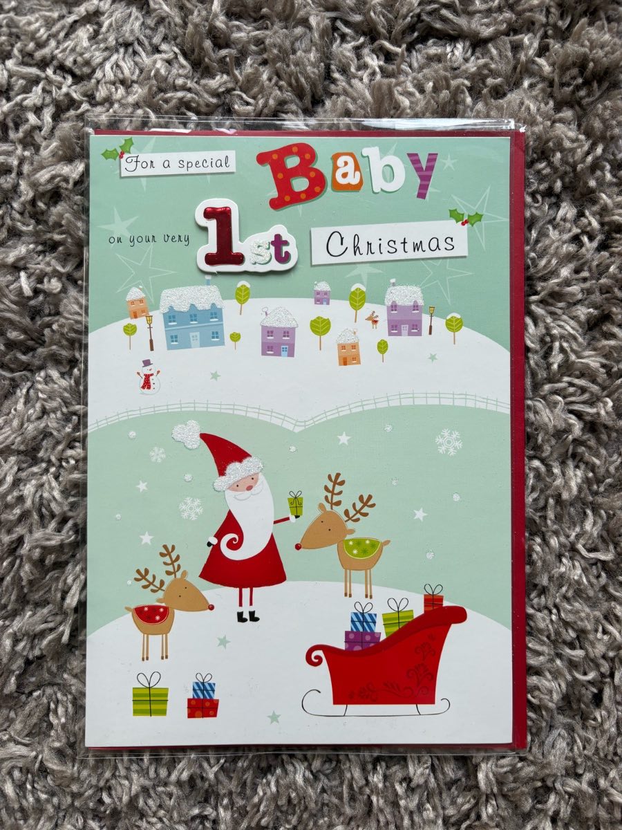 Christmas Card - Baby’s First Christmas