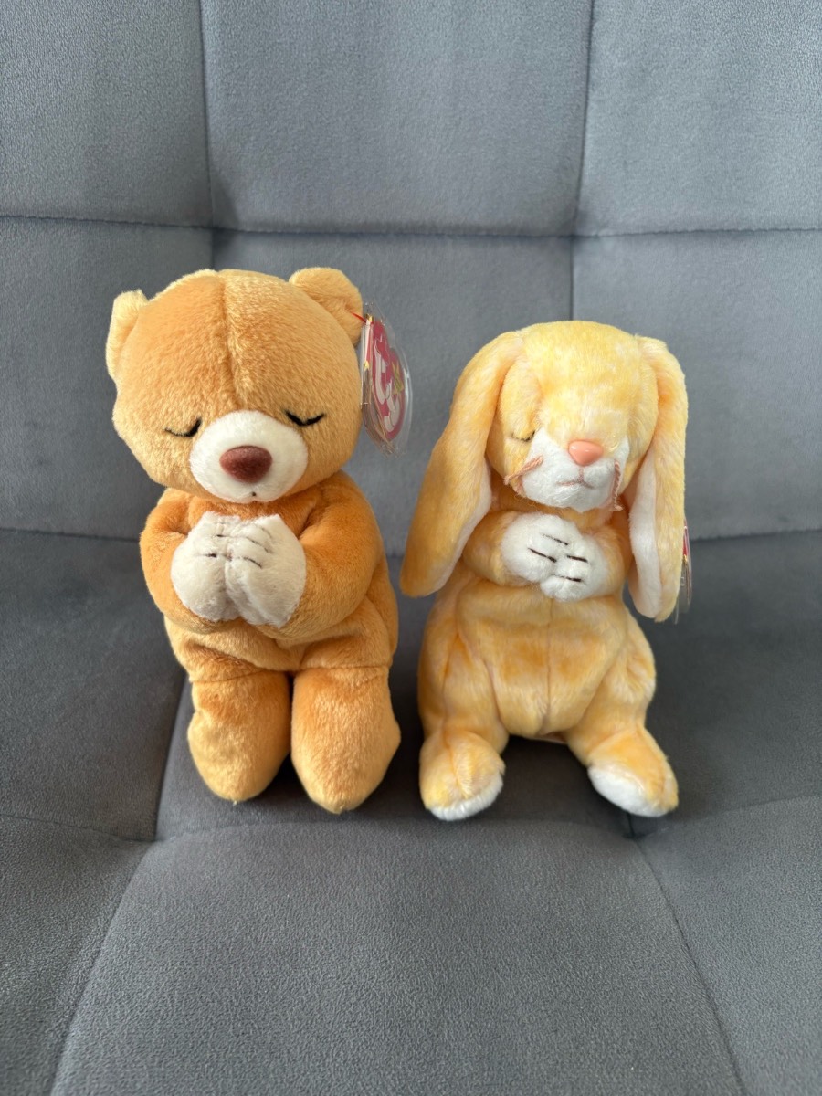 Original Ty Beanie Babies Hope and Grace | 1998 & 2000 | With Tags | Retired