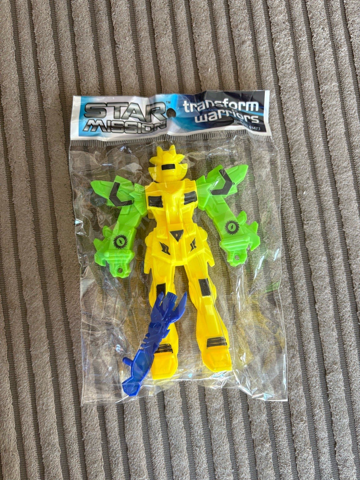 Brand New Star Mission Transform Warriors Robot Action Figure - Sealed