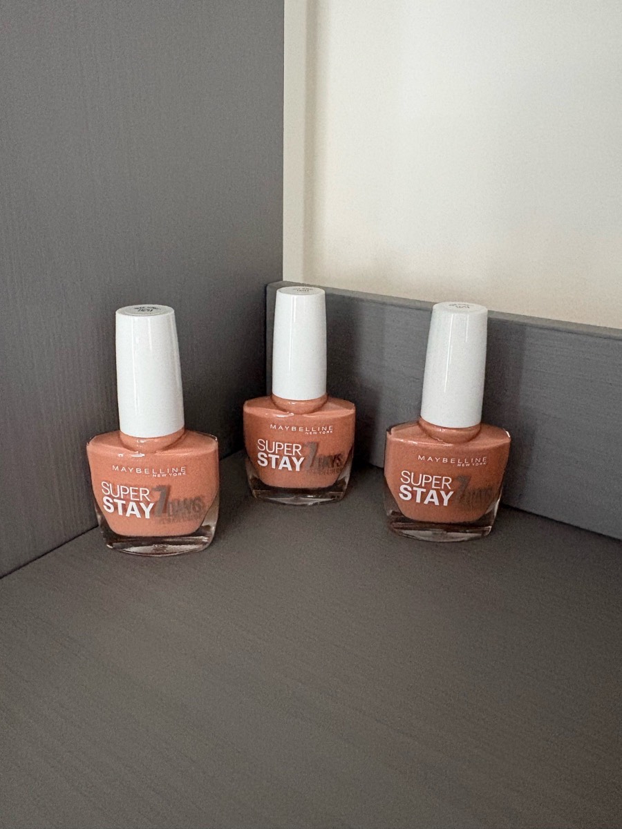 Maybelline Super Stay 7 Days Nail Colour x3