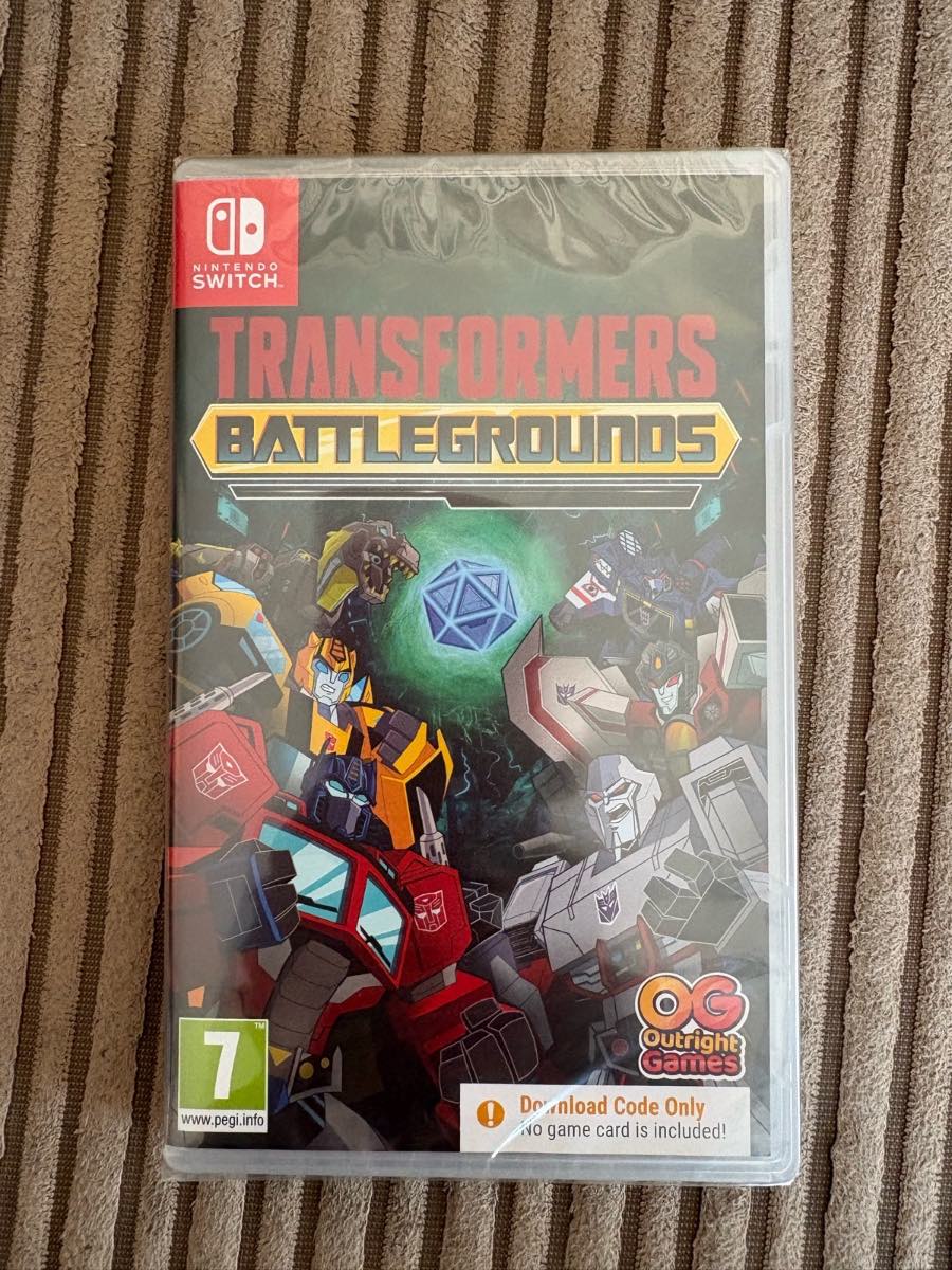 Transformers: Battlegrounds Nintendo Switch – Brand New & Factory Sealed