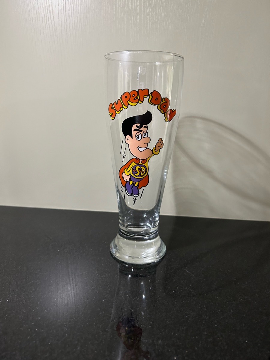 Super Dad Beer Glass