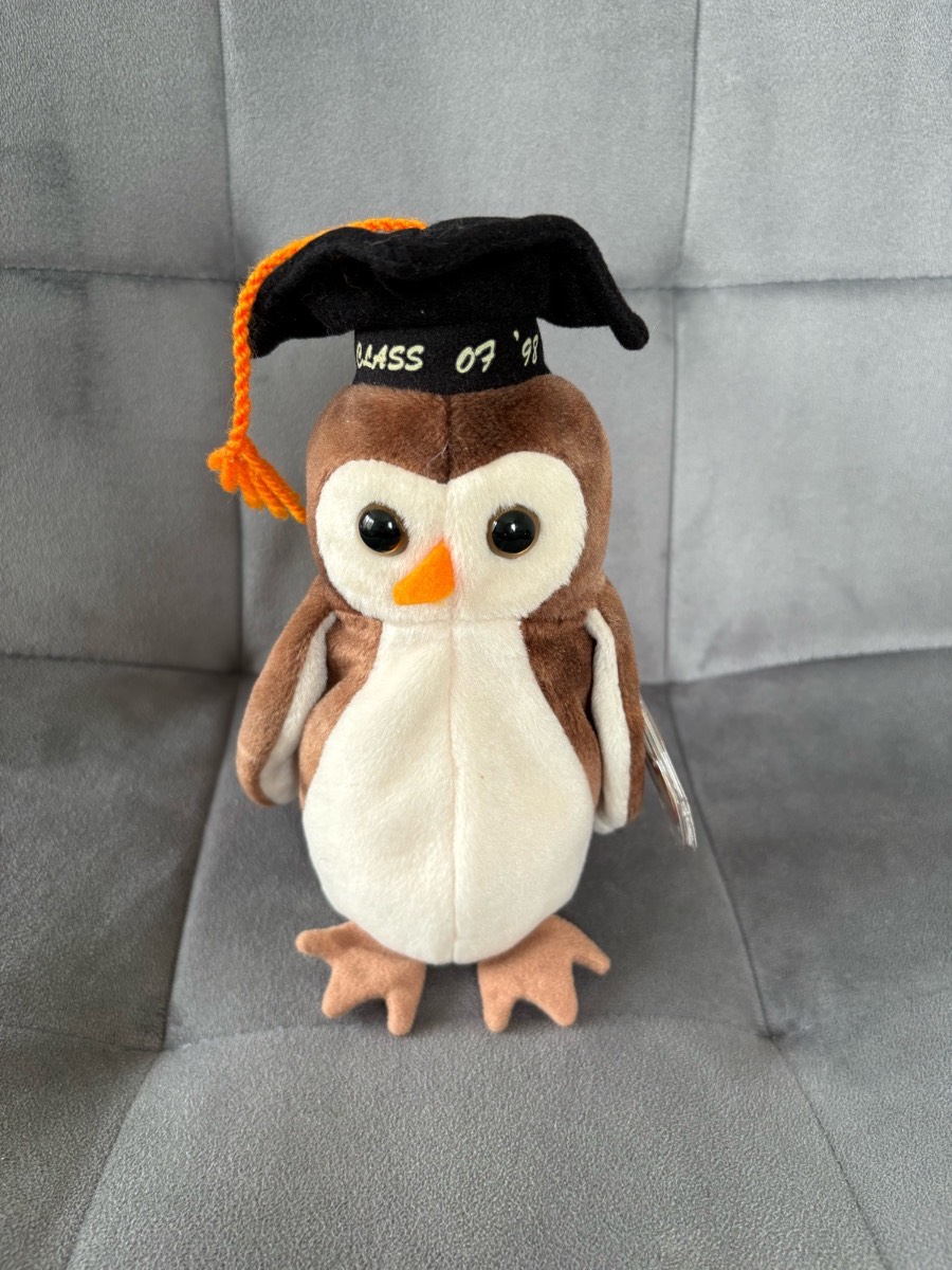 Original Ty Beanie Baby Wise Class of ‘98 | 1997 | With Tags | Retired