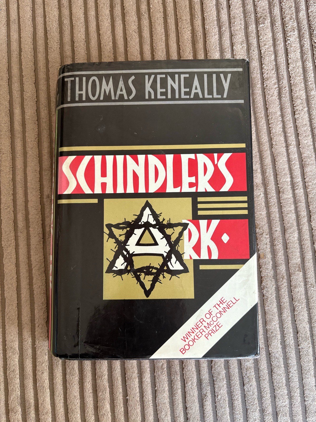 Vintage Schindler's Ark Hardback BCA Edition – Thomas Keneally (Schindler's List)