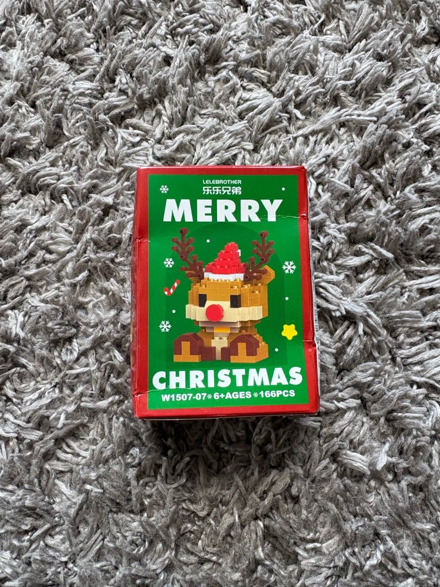 Christmas Reindeer Micro Building Block Set