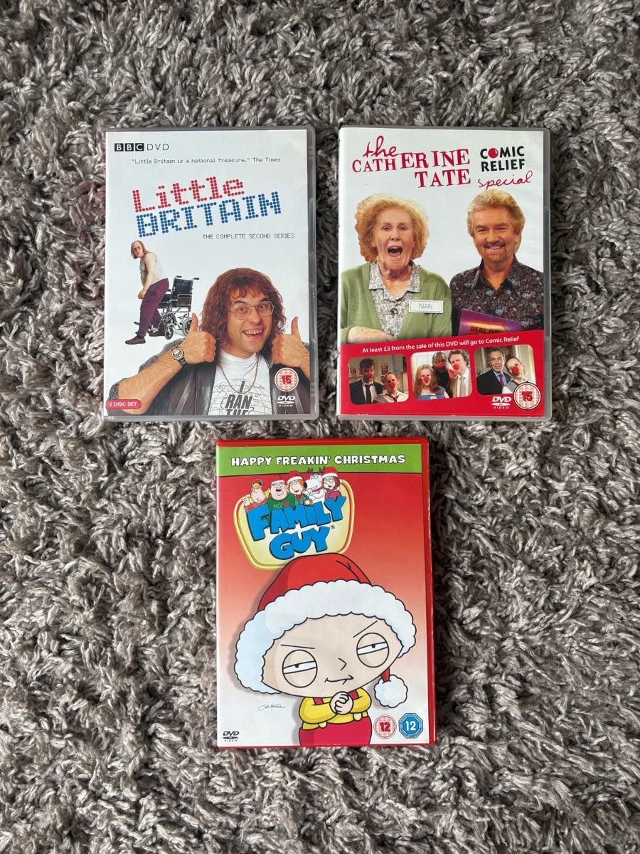 Adult Comedy DVDs x3