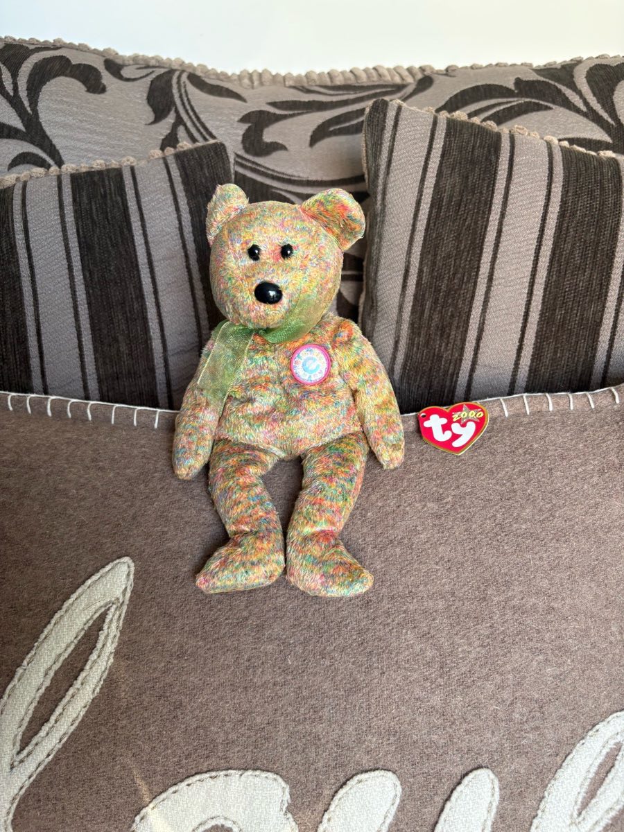 Vintage 2000 Ty Beanie Baby - "Speckles" the Bear
