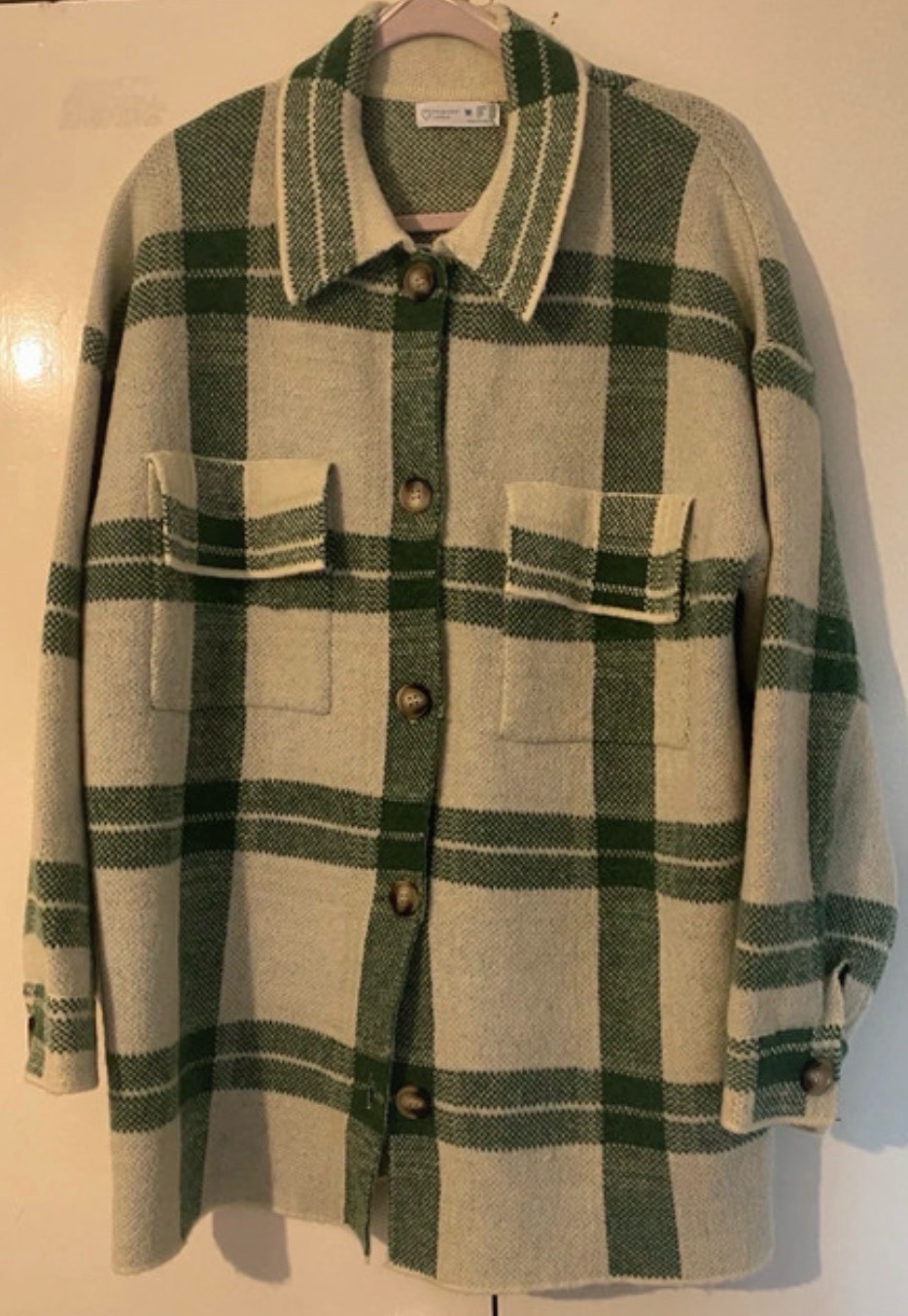 Checked shirt 12-14 (18-20) oversized