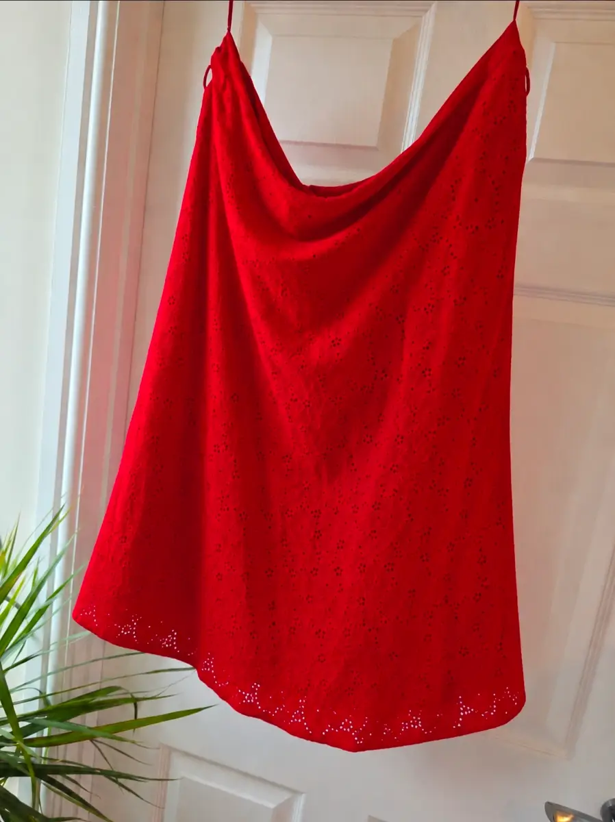 Red size 24 skirt
