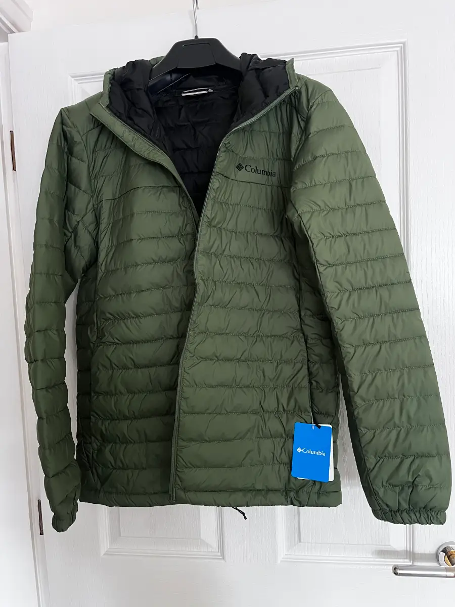 Columbia khaki Jacket Medium 38/41 chest unisex