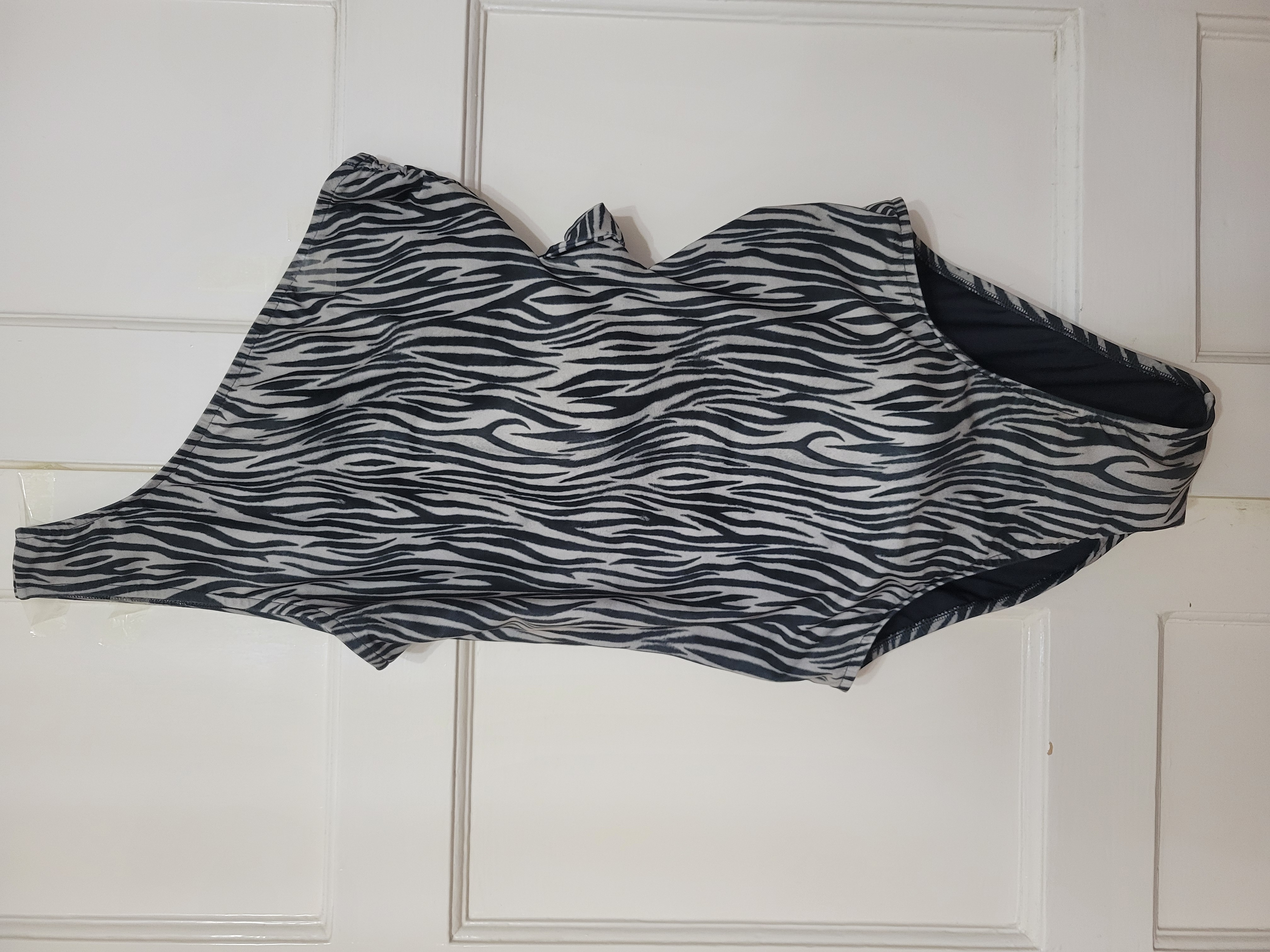 AllSaints Eulalia Zebra Swimsuit Size M