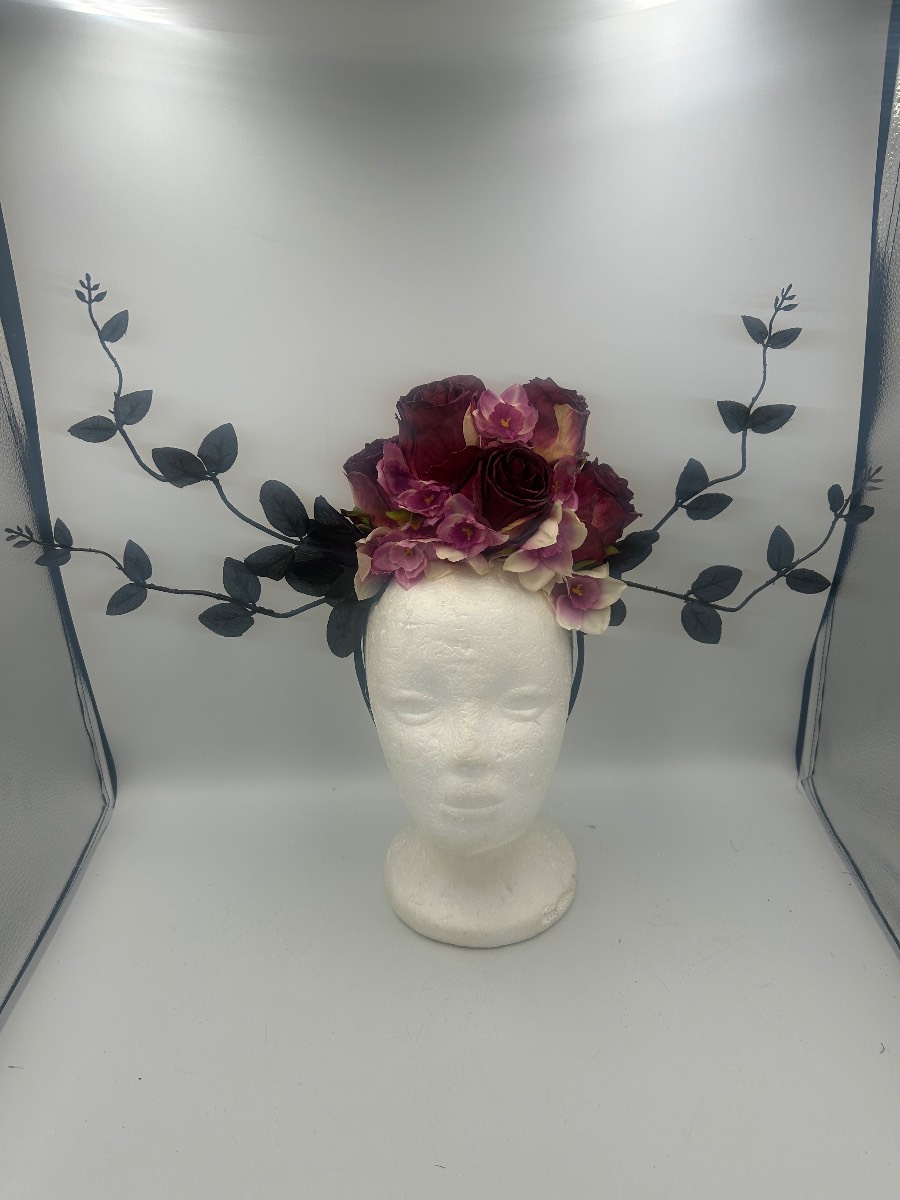 Whimsical flower crown festival races