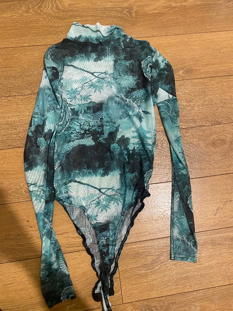 Prettylittlething Chinese Bodysuid