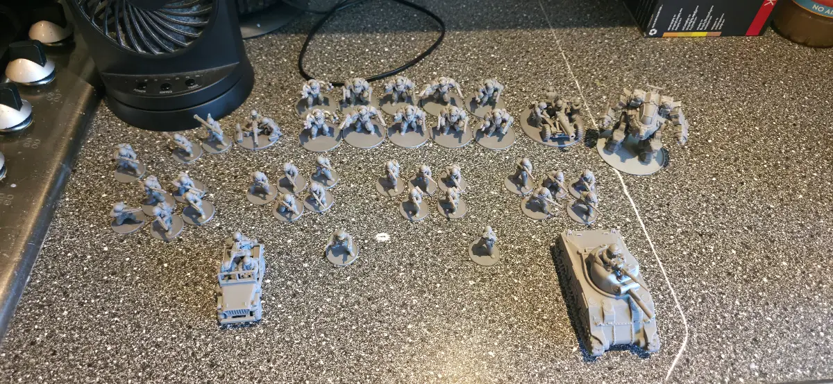 Kyoushuneko Miniatures-USMC Weird War Full Set 28mm-50mm