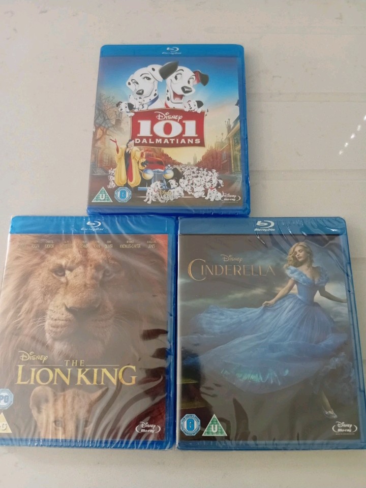 Disney blu ray bundle