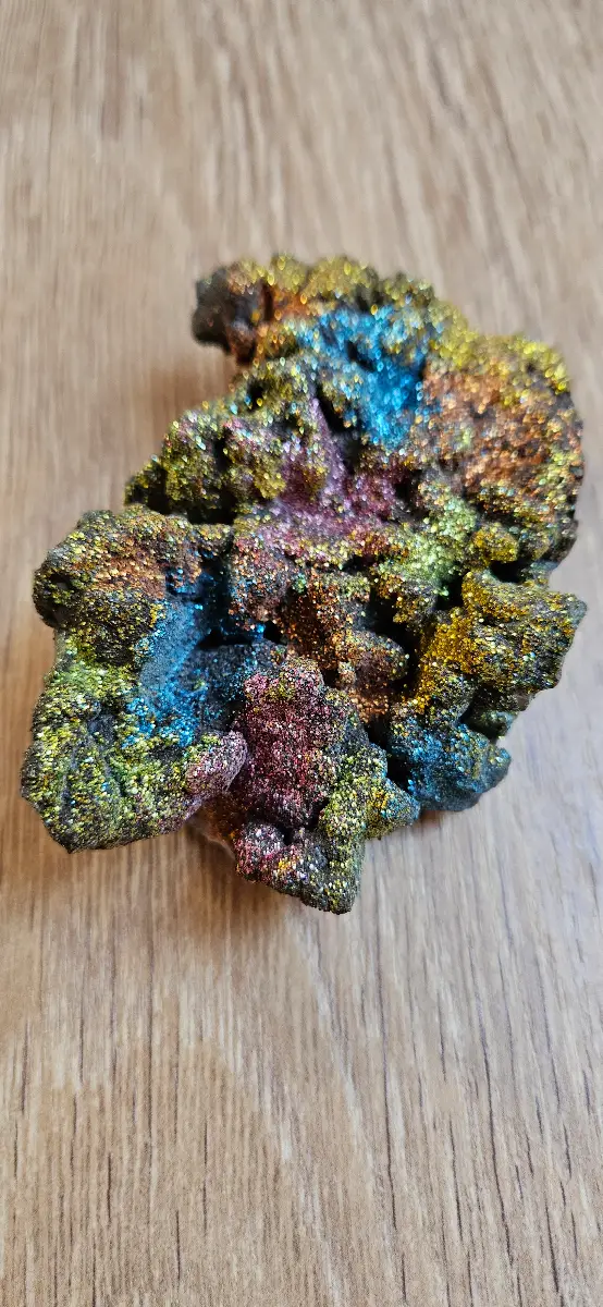 Iridescent Chalcopyrite Botryoidal Specimen