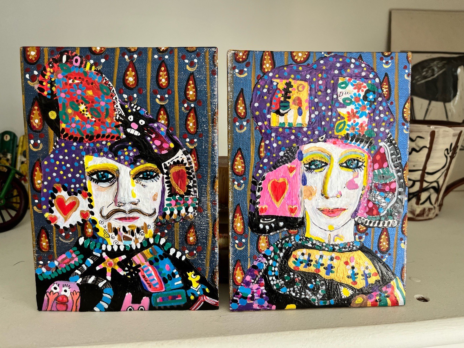 Mr & Mrs Hat Artwork Original