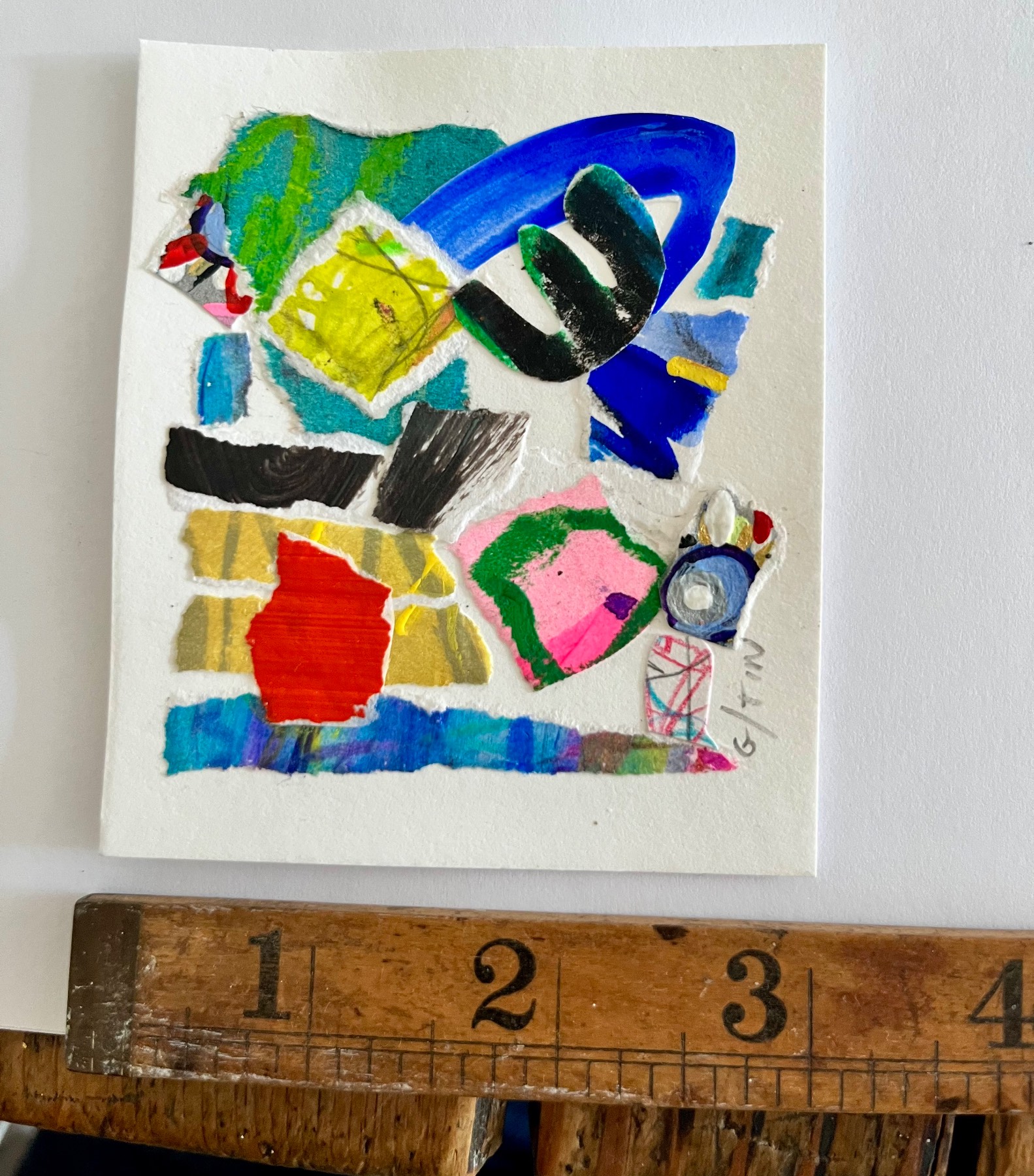 Original mini artist collage