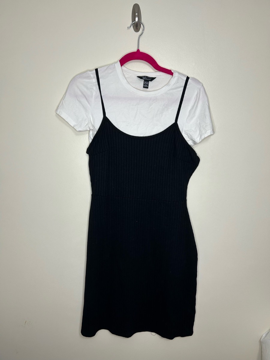 New look T shirt dress set age 14-15 years fits size 8-10 adult