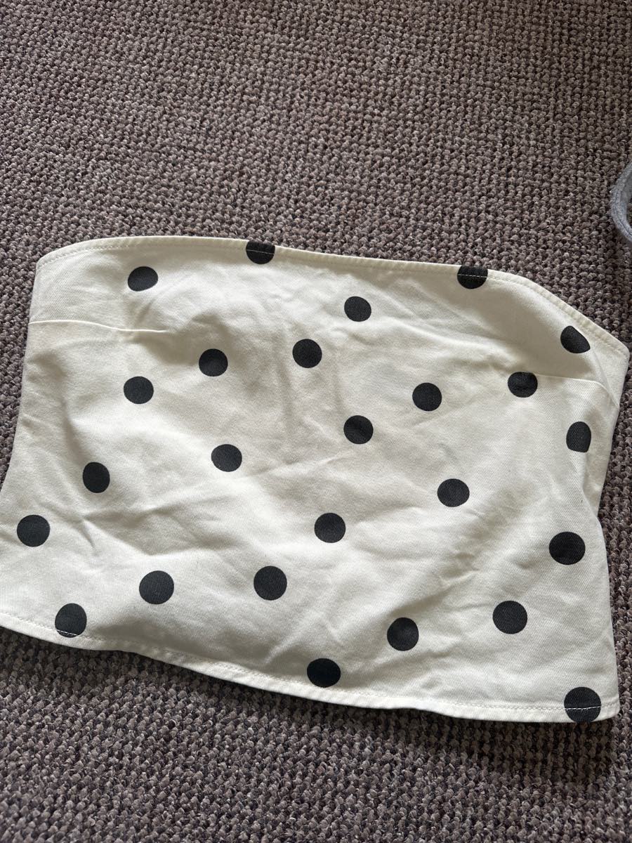 Asos polka dot top