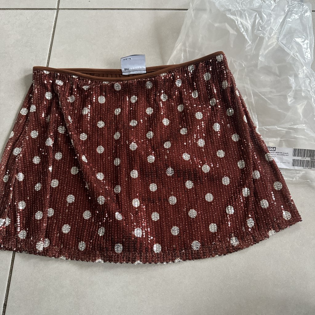 Asos sequin skirt