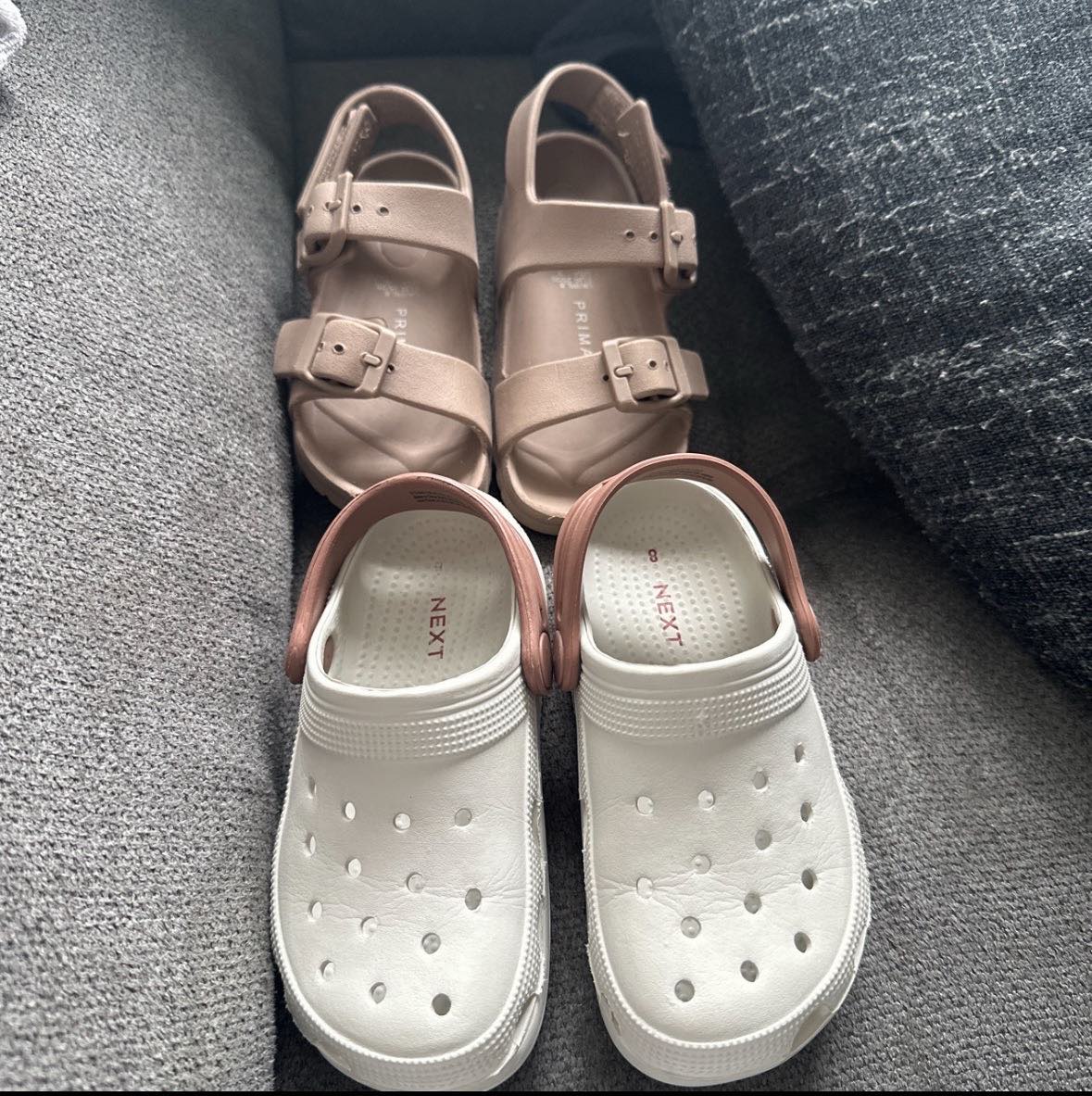 Unisex kids croc and sandal bundle