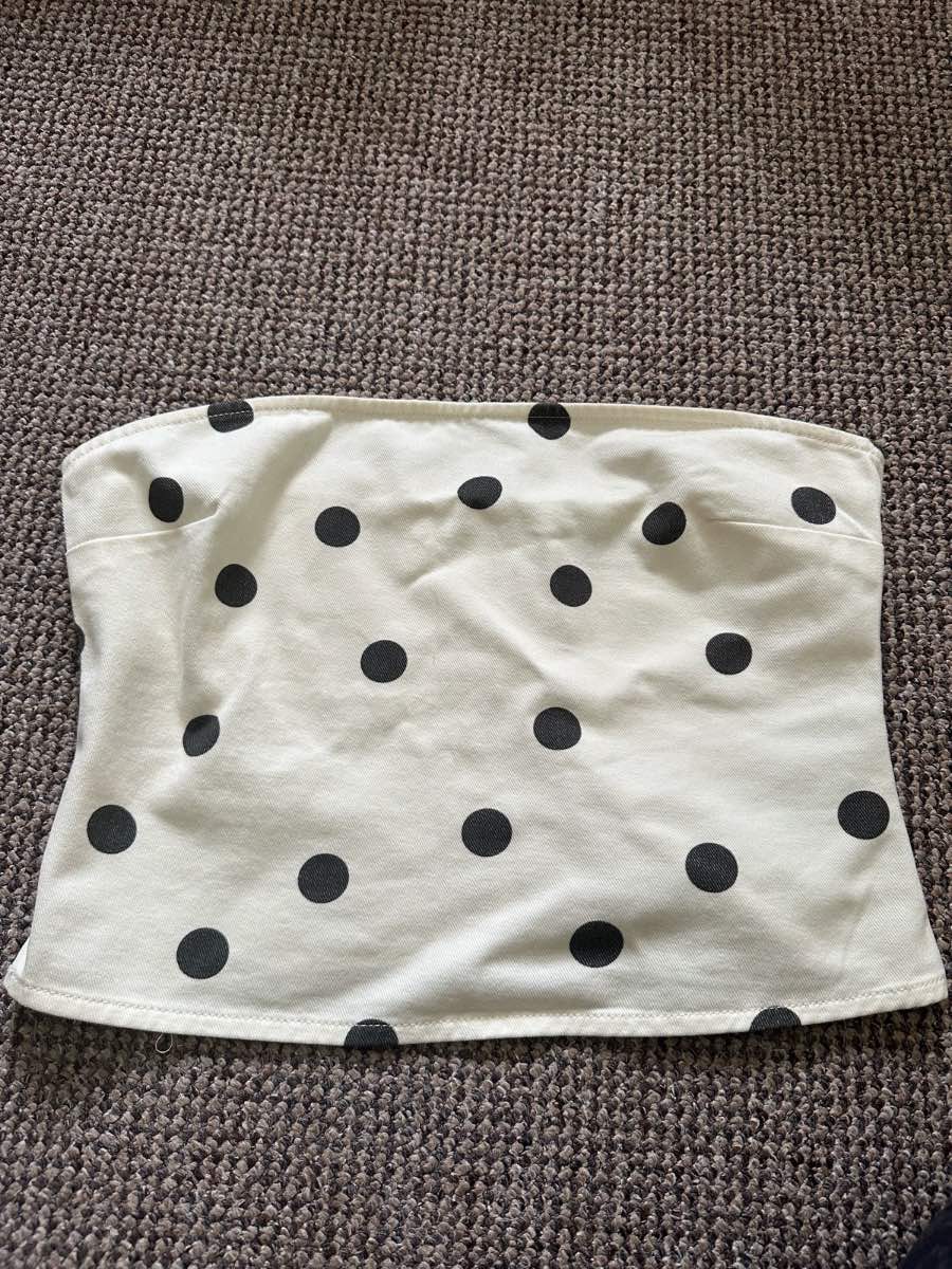 Asos design polka dot top