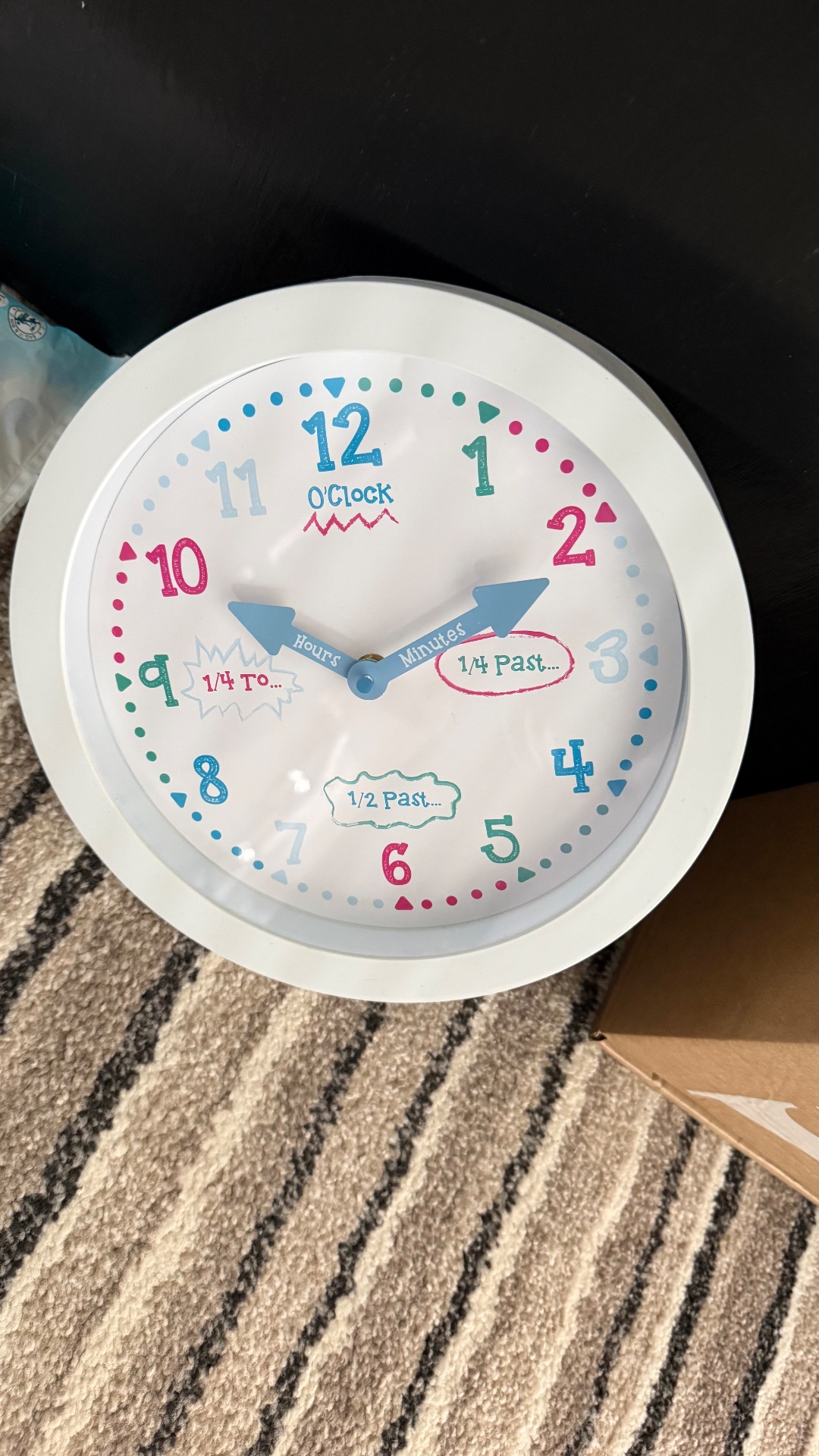Children’s wall clock